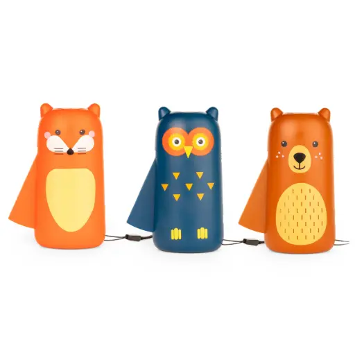 [DNA0054056] Kikkerland Kidoki Squeeze Flashlight