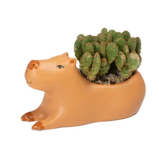 [DNA0054107] Kikkerland Cappy the Capybara Planter Large
