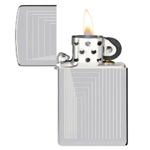 [DNA0054308] Zippo Abstract Lines Armor Windproof Lighter