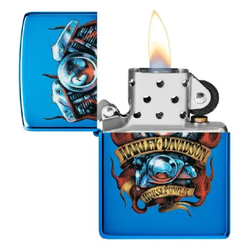 [DNA0054342] Zippo Harley-Davidson Street Chrome Windproof Lighter
