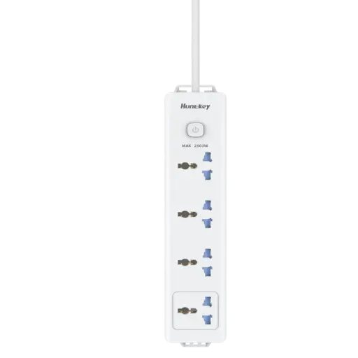 [DNA0055401] Huntkey توصيلة كهرباء بـ 4 مخارج 3 أمتار طراز DMB401