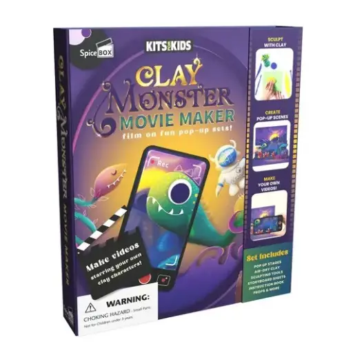 [DNA0055930] Skillmatics KlayKit Clay Monster Movie Maker