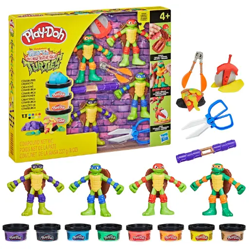 [DNA0055966] Hasbro Play-Doh Teenage Mutant Ninja Turtles Cowabunga Creations Playset