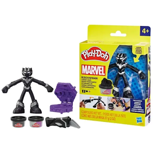 [DNA0056102] Hasbro Play-Doh Marvel Black Panther Cutting Claws Playset