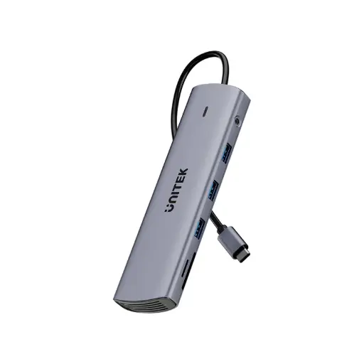 [DNA0056356] يونيتيك uHUB U11+ D1113BGY01 موزع إرساء يو إس بي-سي 11 في 1 - إتش دي إم آي، في جي إيه، جيجابت إيثرنت، 100 واط بي دي، إس دي/مايكرو إس دي