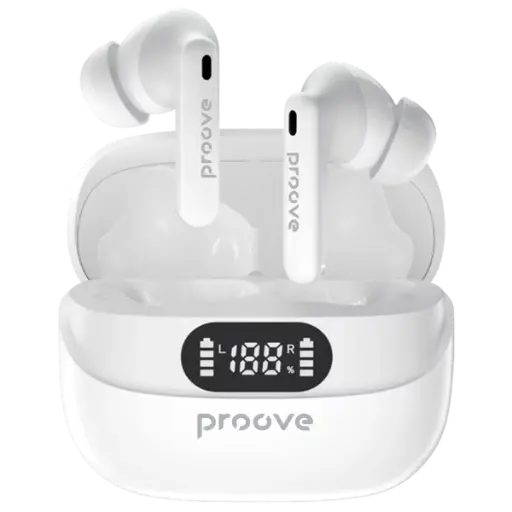 [DNA0056509] Proove Digital Pro TWS Wireless Earphones with ANC - White