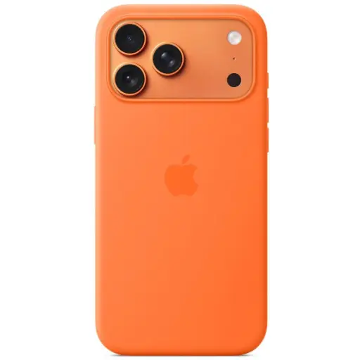 [DNA0056922] Apple iPhone 17 Pro Silicone Case with MagSafe - Orange