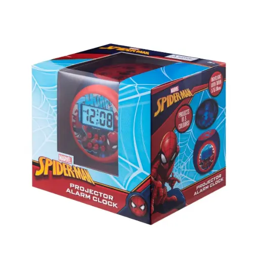 [DNA0057958] OTL Technologies Marvel Spider-Man Projector Alarm Clock