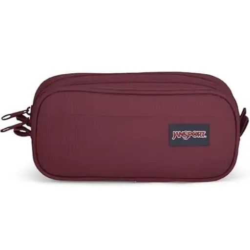 [DNA0058296] Jansport LARGE ACCESSORY POUCH - RUSSET RED