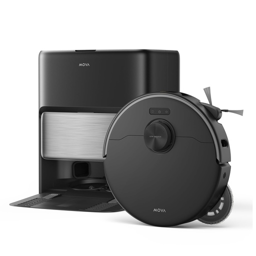 [DNA0058541] مكنسة روبوت مع مسح موفا P70 Pro Ultra بقوة شفط 30,000 باسكال - أسود