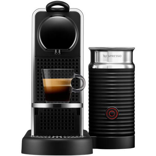 [DNA0058709] Nespresso CitiZ Platinum & Milk C145 Original Coffee Machine - Stainless Steel