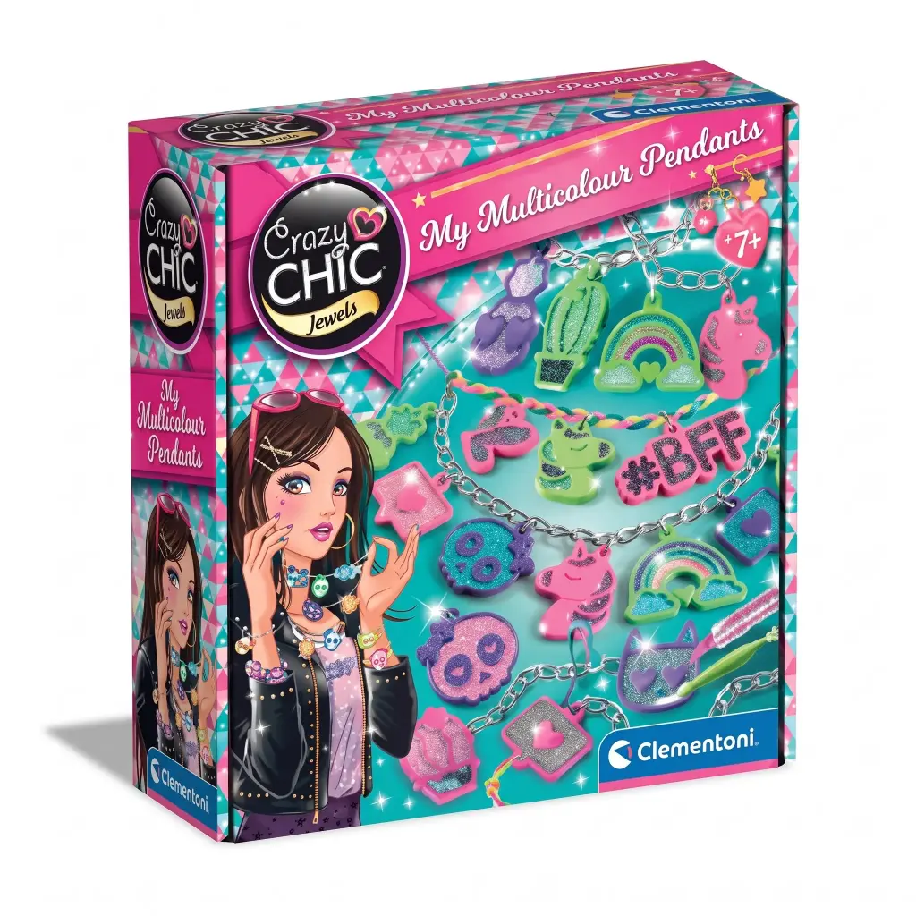 clementoni Clementoni Clementoni Crazy Chic Multicolour Pendants