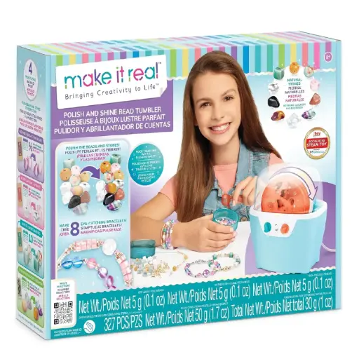 [DNA0062191] Make It Real Polish And Shine Bead Tumbler