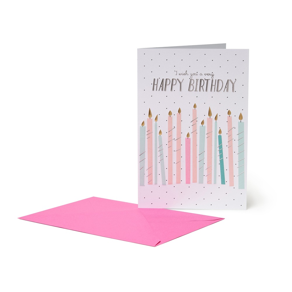 legami Legami Legami Greeting Card Candles BG0684