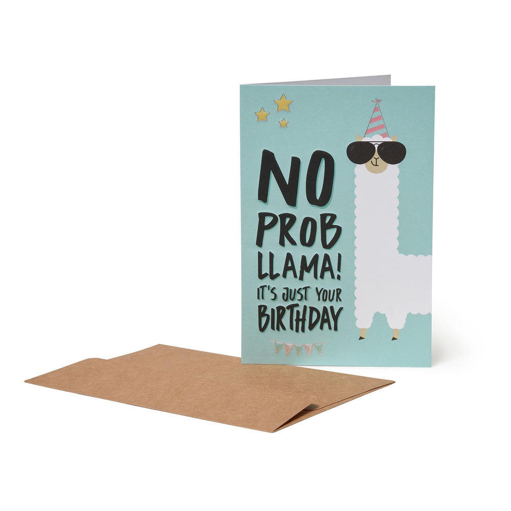 legami Legami Legami Greeting Card Llama BG0692