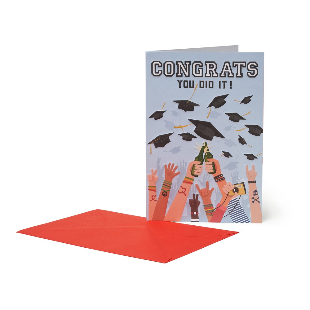 legami Legami Legami Greeting Card Congrats BG0769